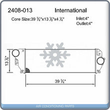 Cargar imagen en el visor de la galería, NEW Charge Air Cooler for 07-09 International 9200/9400/9900 08-09 Prostar QL - Qualy Air