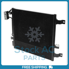 Load image into Gallery viewer, New A/C Condenser for Jeep Wrangler - 2007 to 2011 - OE# 55056635AA - Qualy Air