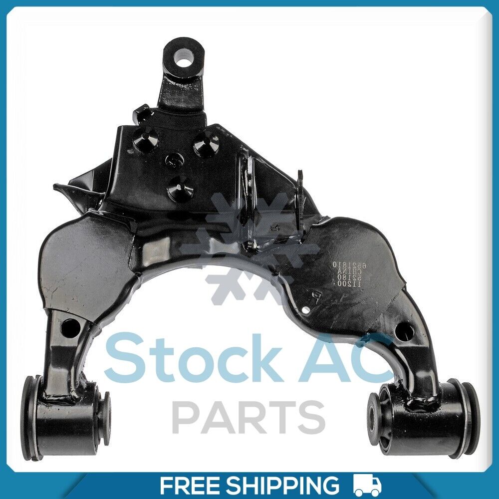 NEW Front Left Lower Control Arm for Toyota Sequoia, Toyota Tundra - 2000 to 03 - Qualy Air