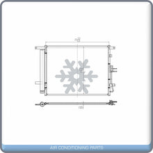 Cargar imagen en el visor de la galería, New AC Condenser For Kia 10-11 Soul - OE# KI3030123 QL - Qualy Air
