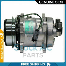 Cargar imagen en el visor de la galería, A/C Compressor fits Bobcat Skidsteer Loader S550, S570, T550, T590 OEM - Qualy Air