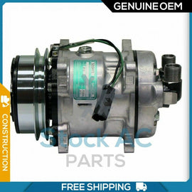 A/C Compressor fits Bobcat Skidsteer Loader S550, S570, T550, T590 OEM - Qualy Air