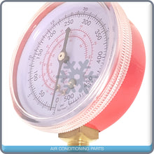 Cargar imagen en el visor de la galería, Manifold Gauge High Pressure SAE 0 to 500 PSI R410a R12 R22 R134a - Qualy Air