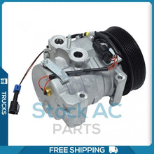 Cargar imagen en el visor de la galería, A/C Compressor 10S15C for Freightliner 108SD, 114SD, Business Class M2, M2... QR - Qualy Air