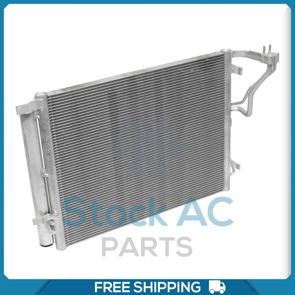 New A/C Condenser for Hyundai Sonata 2011 to 2014 / Kia Optima 2011 to 2015 - Qualy Air