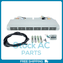 NEW A/C UNIVERSAL UNDER DASH EVAPORATOR ASSEMBLY 35.000 BTU  6 VENTS - 12V - Qualy Air