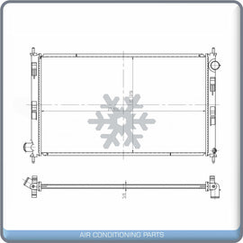 Radiator for Mitsubishi ASX, Outlander Sport, RVR QL - Qualy Air