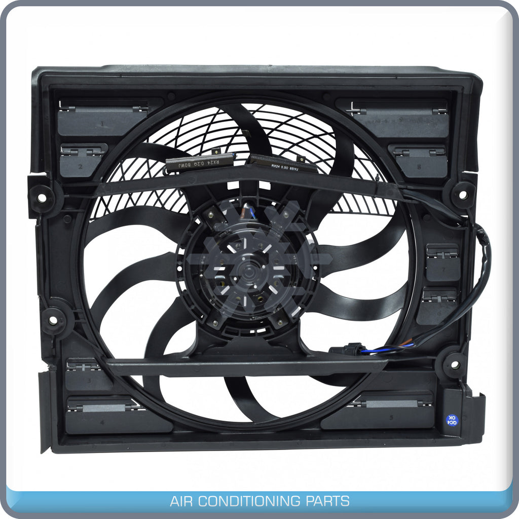 A/C Radiator-Condenser Fan for BMW 740i, 740iL, 750iL QU - Qualy Air