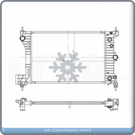 Radiator for Chevrolet Sonic QL - Qualy Air