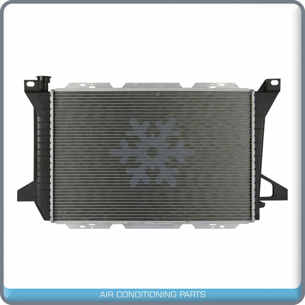 Radiator for Ford Bronco, F-150, F-250, F-350 QOA - Qualy Air