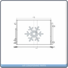 Load image into Gallery viewer, A/C Condenser for Chrysler Pacifica QL - Qualy Air
