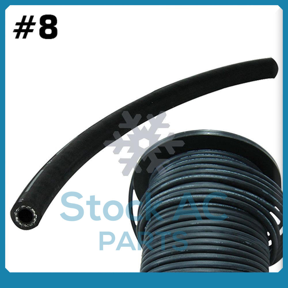 5 FT NEW STANDARD BARRIER AUTO AC HOSE AIR CONDITIONING HOSE - #8 - Qualy Air