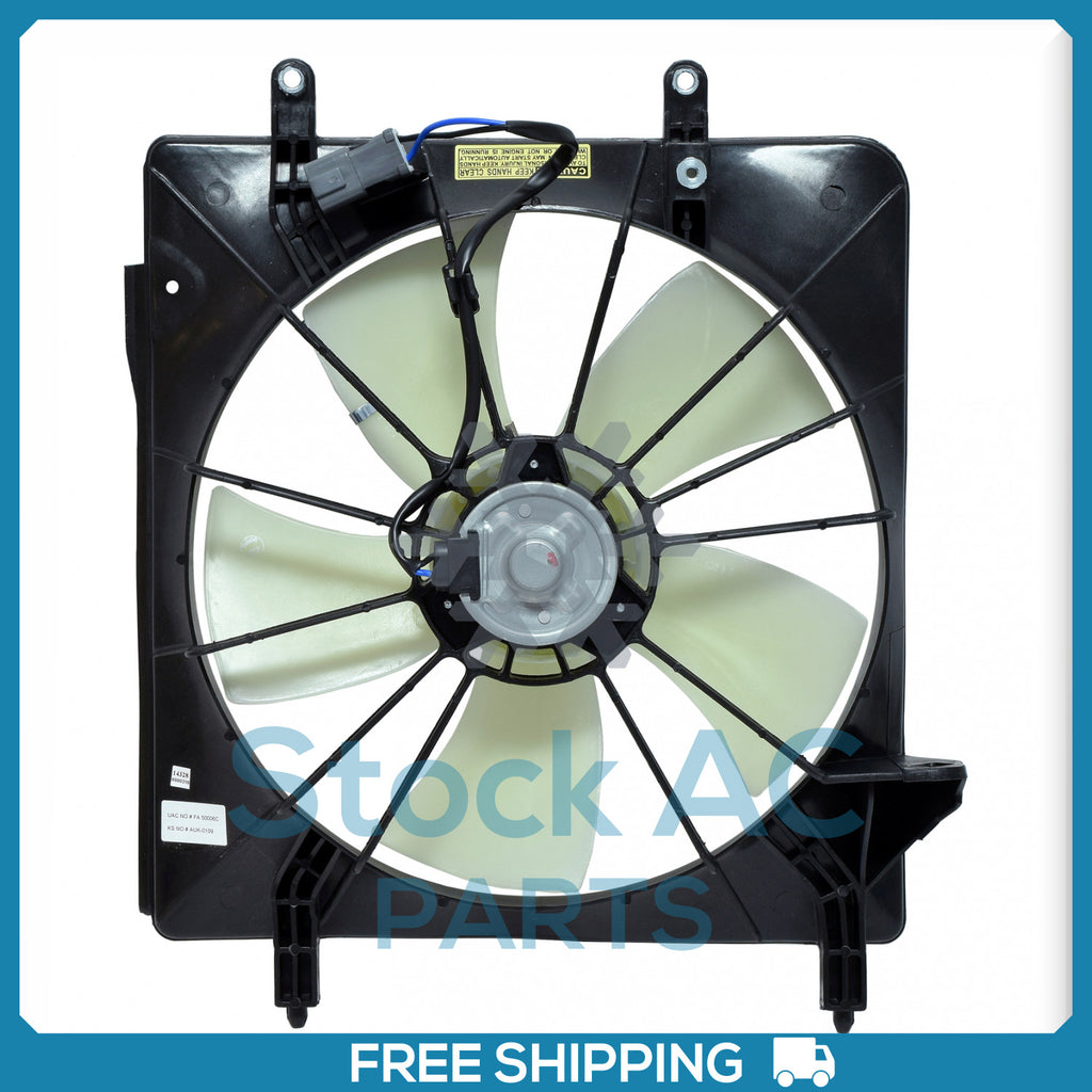 New A/C Radiator-Condenser Fan for Acura TSX - 2004 to 2008 - OE# 19015RBB003 - Qualy Air