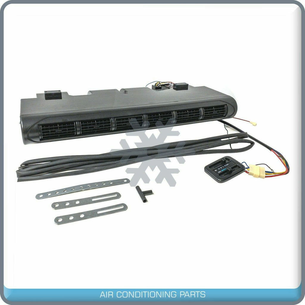A/C Universal Under Dash Evaporator Assembly 35.000 Btu 6 Vents - 12v - Qualy Air