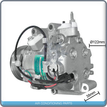 Cargar imagen en el visor de la galería, New A/C Compressor for Honda Civic 1.8L - 2006 to 2011 - OE# 38810RNAA02 - Qualy Air