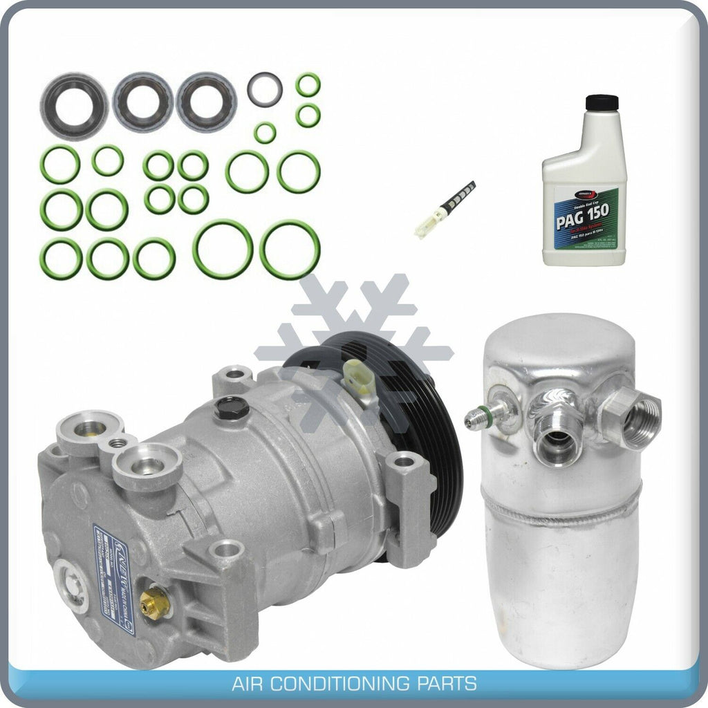 A/C Kit for Chevrolet C1500, C2500, C35, C3500, C3500HD, K1500, K2500, K35... QU - Qualy Air