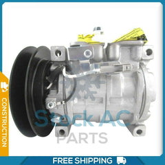 A/C Compressor fits John Deere / Hitachi / Hyundai - REF FXB00001040