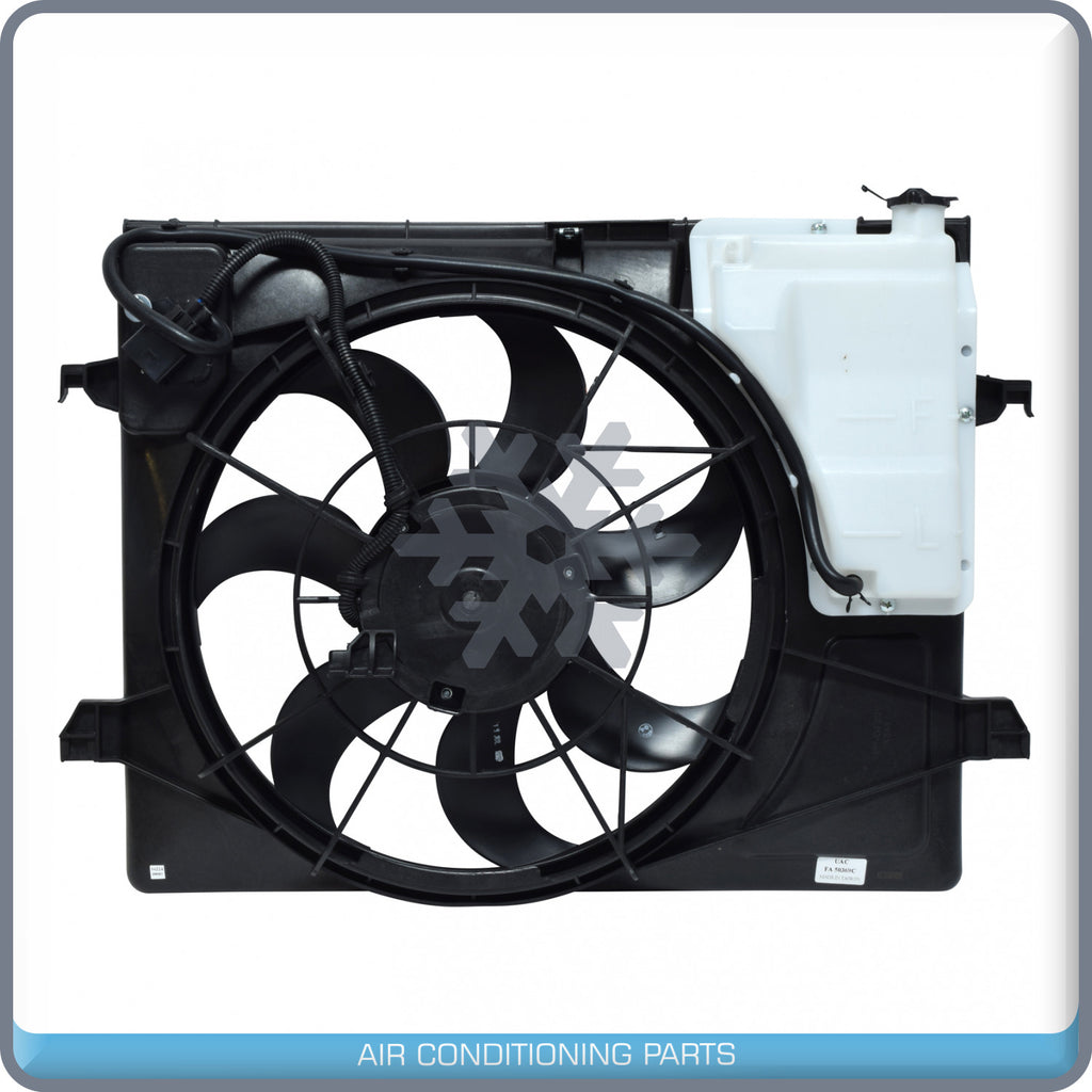 New A/C Radiator-Condenser Fan for Kia Forte, Forte Koup - 2010 to 2013 - Qualy Air
