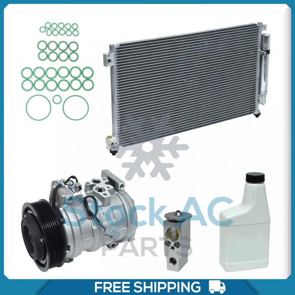 New A/C Kit for Honda Accord 2.4L - 2003 to 2007 - Qualy Air