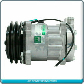 A/C Compressor Fits John Deere 744e Wheel Loader - Ref At136850 - Qualy Air