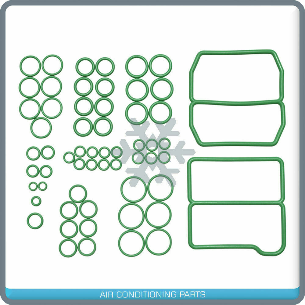 NEW A/C Compressor w/ Repair KIT fits Mitsubishi Mirage 1994 to 1997 - Qualy Air