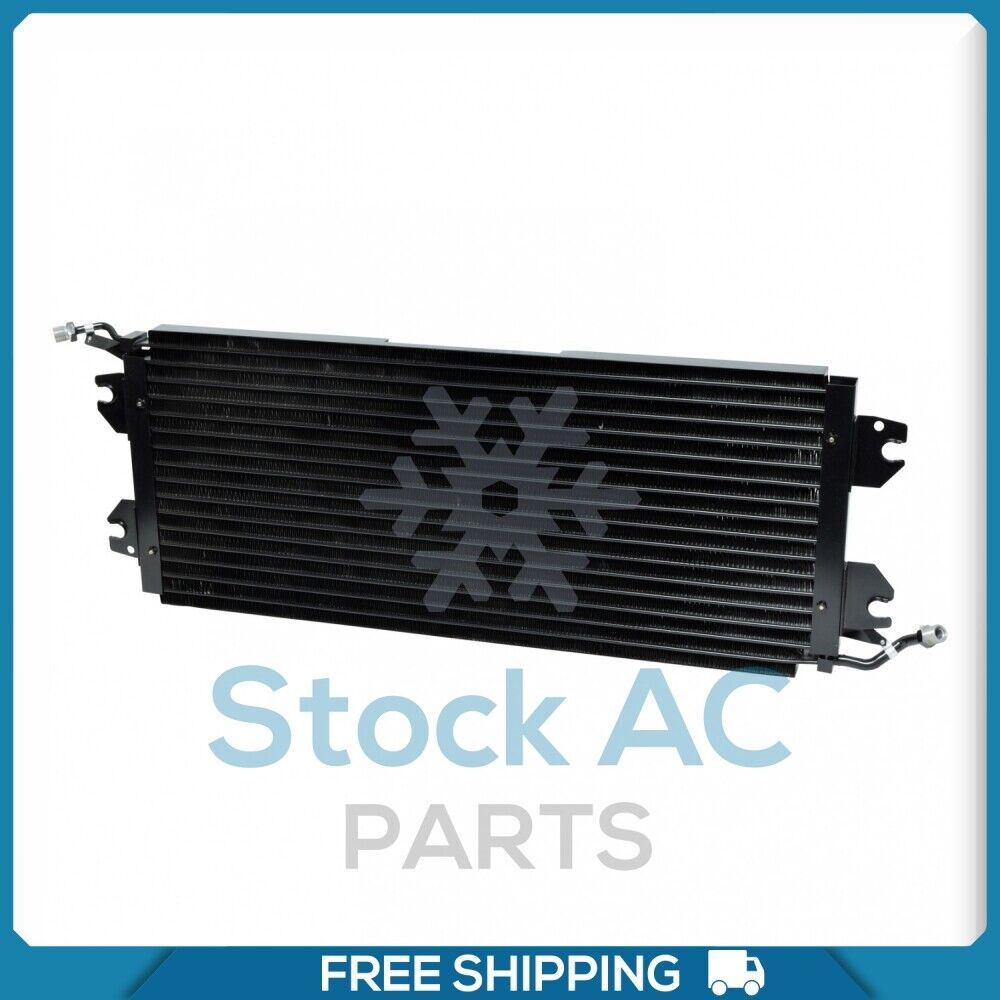 New A/C Condenser for Chevrolet G10, G20, G30, P30 / GMC G1500, G2500, G3500.. - Qualy Air