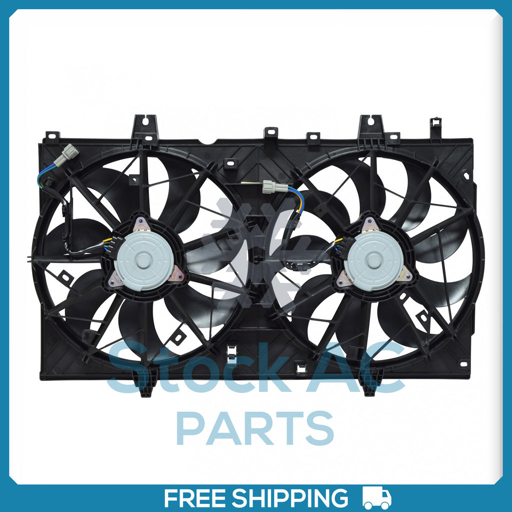 AC Radiator-Condenser Fan for Nissan Rogue, X-Trail - 2014 to 2019 QU - Qualy Air