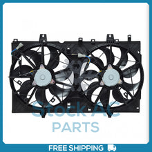 Cargar imagen en el visor de la galería, AC Radiator-Condenser Fan for Nissan Rogue, X-Trail - 2014 to 2019 QU - Qualy Air