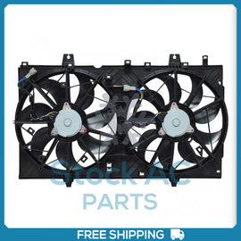 AC Radiator-Condenser Fan for Nissan Rogue, X-Trail - 2014 to 2019 QU - Qualy Air