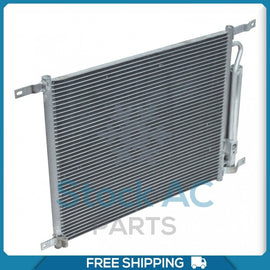 A/C Condenser for Chevrolet Aveo, Aveo5 / Pontiac G3, G3 Wave QU - Qualy Air