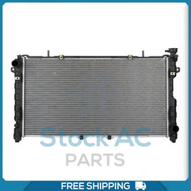 NEW Radiator for Chrysler Town&Country/Dodge Caravan, Grand Caravan - 2005 to 07 - Qualy Air