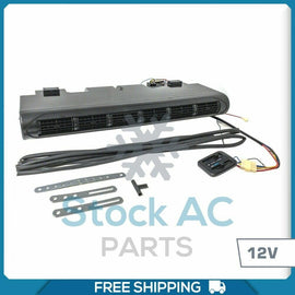 A/C Universal Under Dash Evaporator Assembly 35.000 Btu 6 Vents - 12v - Qualy Air