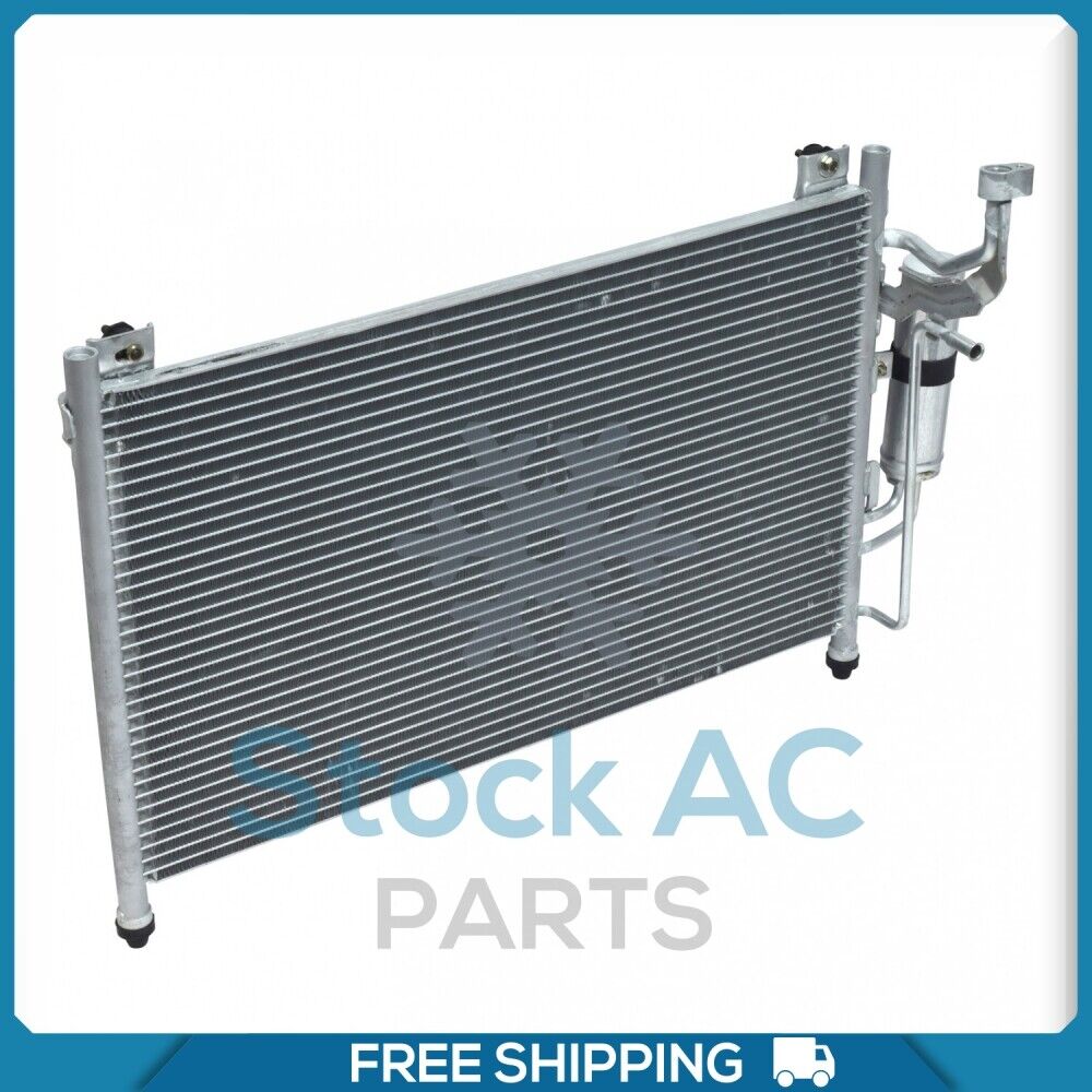 New A/C Condenser for Mazda 2 - 2011 to 2015 - OE# DF7161480A - Qualy Air