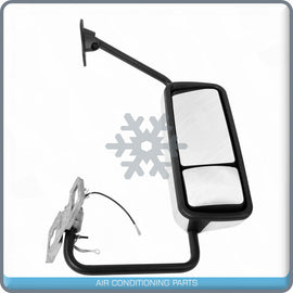 Chrome Mirror Passenger Right Side fit 02-13 Columbia 01-10 Coronado Century QL - Qualy Air