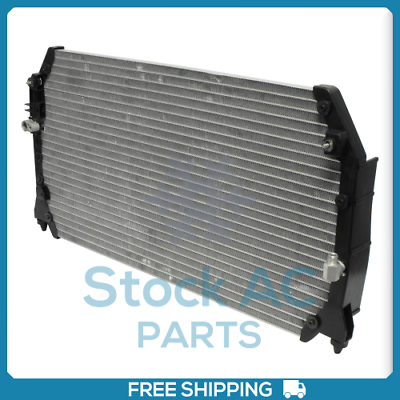 New A/C Condenser for Lexus ES300 - 1997-2001 / Toyota Camry, Solara - 1997-2001 - Qualy Air