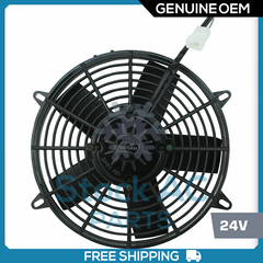 New OEM A/C Condenser Fan Assembly 11" 24V - OE# VA01-LL-36S (Pusher)
