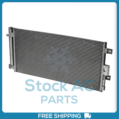 New A/C Condenser for Fiat 500, 500L - 2009 to 2019 - OE# 68073679AA - Qualy Air