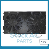 New UNIVERSAL A/C Module Condenser with Fan - 12V