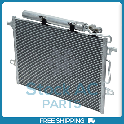 A/C Condenser for Mercedes-Benz CL550, CLS500, CLS550, CLS63 AMG, E280, E3.. - Qualy Air