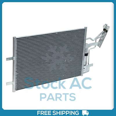 New A/C Condenser + Drier for Mazda 3 - 2004 to 2009 / Mazda 5 - 2006 to 2010 - Qualy Air