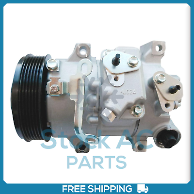 New AC Compressor for Toyota Corolla, Matrix 1.8L - 2009 to 2010 - Qualy Air