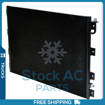New A/C Condenser For Kenworth T400, T600A, T800, W900 - K122125 - Qualy Air