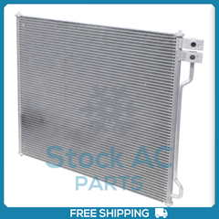 A/C Condenser for Ford E-150, E-250, E-350, E-450, Econoline Van, Econolin.. QU