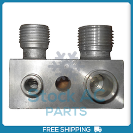 New LSX LS3 Engine Swap Conversion A/C Line Compressor Adapter Fitting - Qualy Air