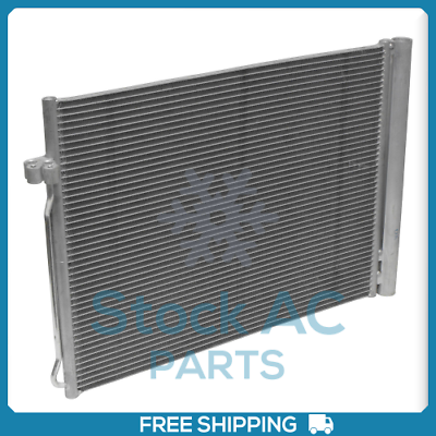New A/C Condenser fits BMW X5, X6 - 2007 to 2017 - OE# 64509239992 - Qualy Air