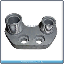 Load image into Gallery viewer, New A/C Compressor Adapter Fitting fits SD7B10 - 8/10 Vertical Exit - Qualy Air