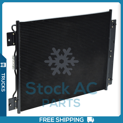 New A/C Condenser for Ford F650, F750 - 2000 to 2003 - OE# YJ420 - Qualy Air