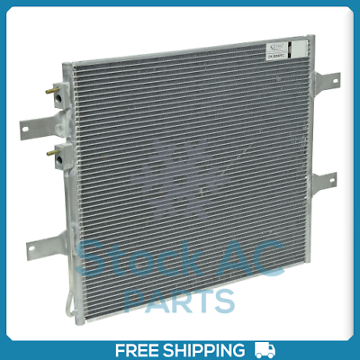 New A/C Condenser Fits: 2003 - 2009 Dodge Ram 2500 - 3500 L6 5.9L Diesel - Qualy Air