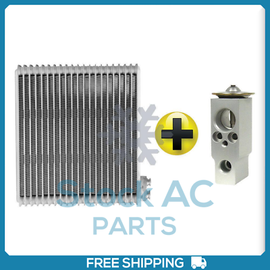 BRAND NEW AC EVAPORATOR + EXP VALVE for TOYOTA ECHO 00-05, SCION xA, xB 2004-06 - Qualy Air