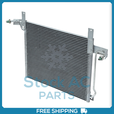 New A/C Condenser for Ford Bronco II, Explorer, Ranger/ Mazda B2300,B3000,B4000. - Qualy Air